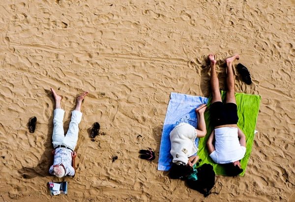 dormir sur la plage